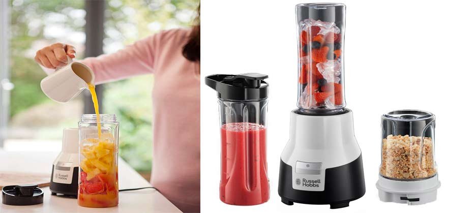 Opiniones batidora con vaso Russell Hobbs