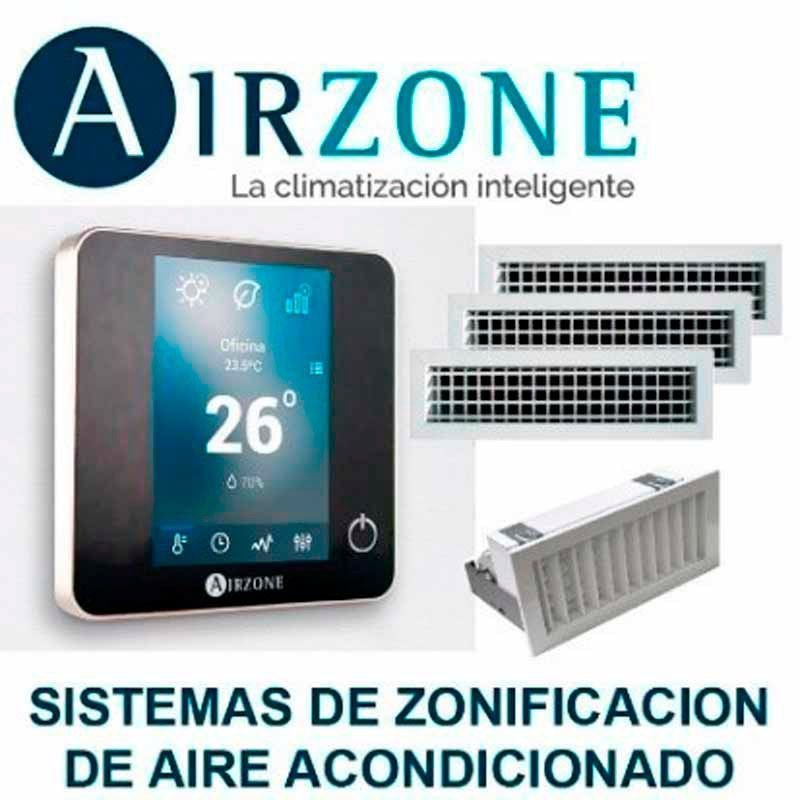 Sistema airzone climatizacion 3 zonas-