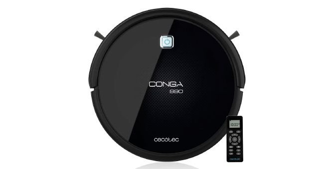 Cecotec Robot Conga 990 Vital, Friega, 4 en 1